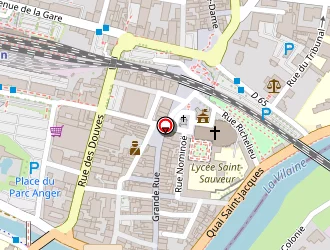 Carte de Boutique Orange à Redon