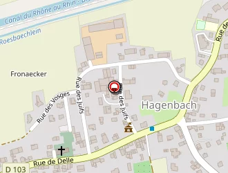 Carte de Stemmelen Frères à Hagenbach