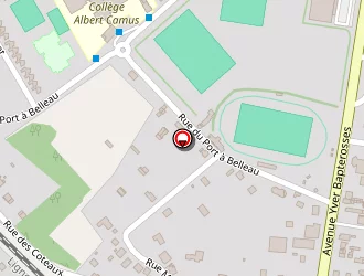 Carte de Collège Albert Camus à Briare