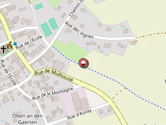 Carte de Groell à Rantzwiller