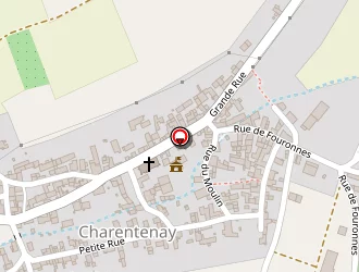 Carte de Agence Postale à Charentenay