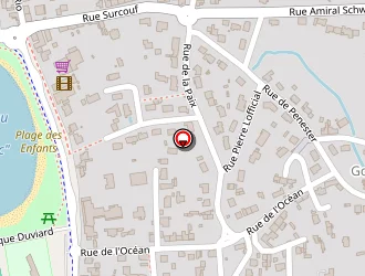 Carte de Gymnase à Étel