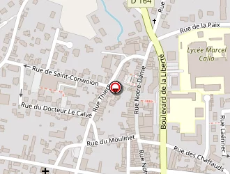 Carte de Capitole à Redon