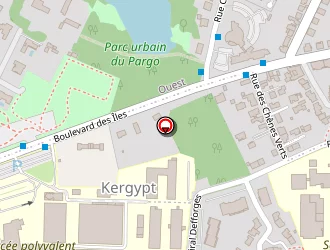 Carte de Complexe Sportif Du Renno à Vannes