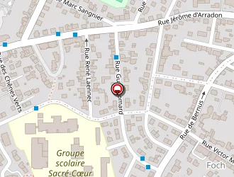 Carte de Carrefour City à Vannes