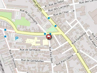 Carte de Aubry Sophie à Belfort