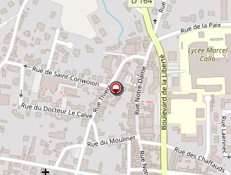 Carte de Maroquinerie Parisac à Redon