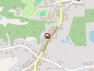 Carte de La Bachole à Ferté-saint-cyr (la)