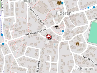 Carte de Presbytère à Ploeren