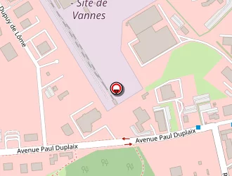 Carte de De Brut En Blanc à Vannes