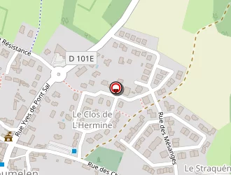 Carte de Létang Alexandre à Plougoumelen