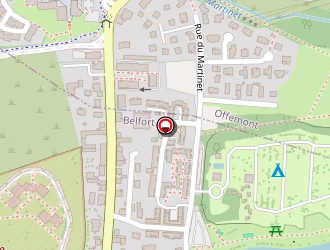 Carte de Venini à Belfort