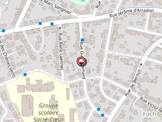 Carte de Poupard Georges à Vannes