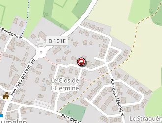 Carte de Le Huidoux à Plougoumelen