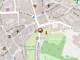 Carte de Guillaume Daniel à Vannes