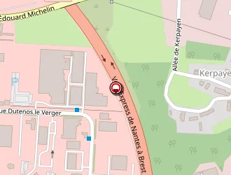 Carte de Hartereau à Vannes