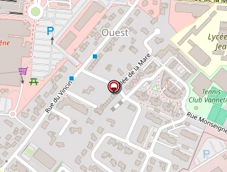 Carte de Briens Paulette à Vannes