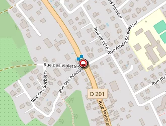 Carte de Mdi à Sierentz