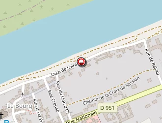 Carte de Gaultier Bernard à Saint-dyé-sur-loire