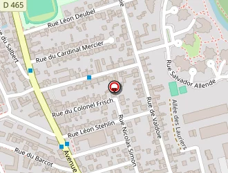 Carte de Giroud Daniel à Belfort