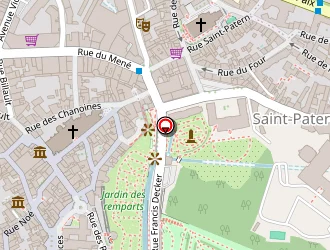 Carte de Cour Des Miracles à Vannes