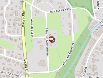 Carte de Vetter Gilbert à Kembs