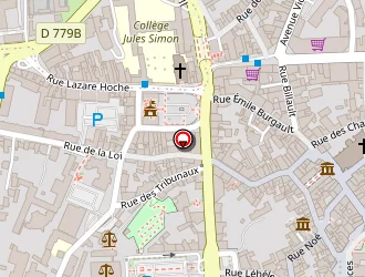 Carte de Parking Indigo République à Vannes