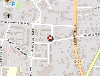 Carte de Plastiques Duval à Redon