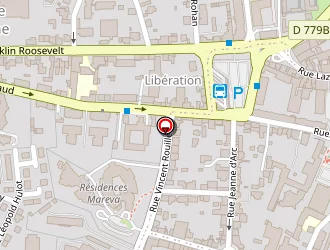 Carte de Carré Stores à Vannes