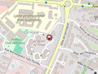 Carte de Amper à Vannes