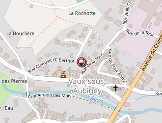 Carte de F@b-info Multi - Services à Vaux-sous-aubigny