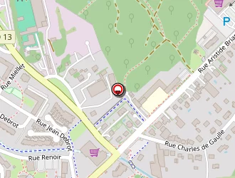 Carte de La Poste à Offemont