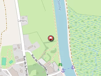 Carte de Les Rives Gabares à Juvardeil