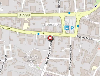 Carte de Résidences Mareva à Vannes