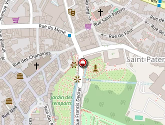 Carte de Bolore à Vannes