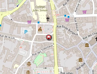 Carte de Sn Agences à Vannes