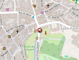 Carte de Les Cop's à Vannes