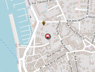 Carte de Le Chat Qui Peche à Étel