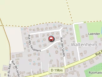 Carte de Gustave Muller à Waltenheim