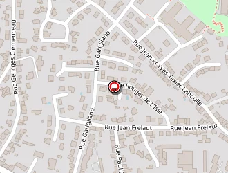 Carte de Carré Brigitte à Vannes