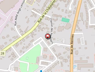 Carte de Ecole Publique Elémentaire Marie Curie à Redon