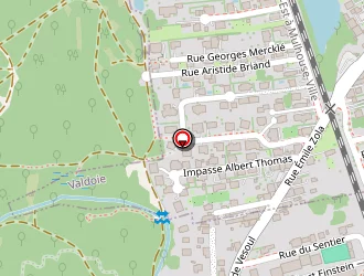 Carte de Plateau Multisports (rue Einstein) à Belfort