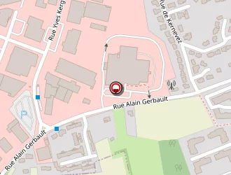 Carte de Calvez Electricité à Auray