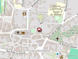 Carte de Mme Labrude Patricia à Questembert