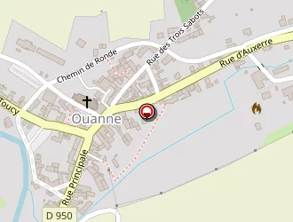 Carte de Ecole Maternelle à Ouanne