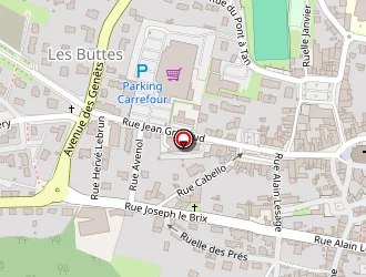 Carte de Institut Côté Zen à Questembert