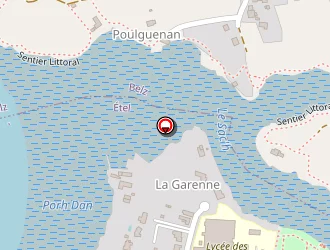 Carte de Lycée Professionnel Emile James à Étel