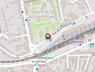 Carte de Sgen Cfdt à Vannes