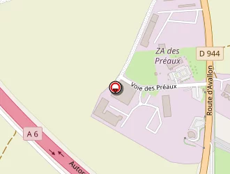 Carte de Courtepaille à Nitry