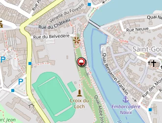 Carte de Stade Du Loch à Auray